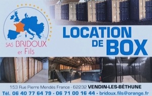 SAS BRIDOUX ET FILS LOCATION DE BOX